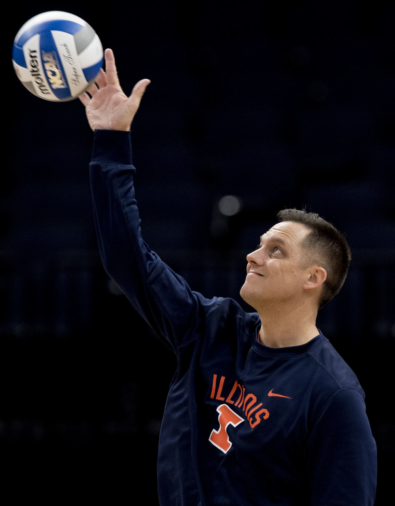 NU Volleyball Practice and Press Conference, 12.12
